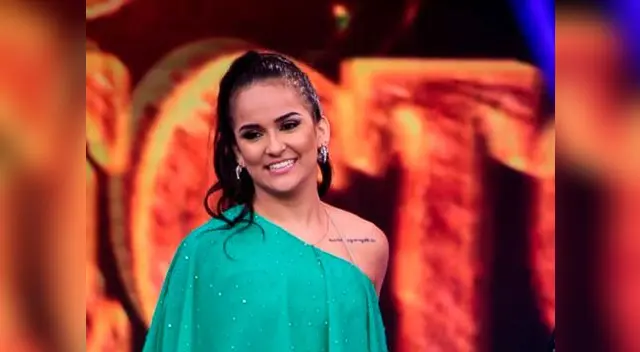 Daniela Darcourt está agradecida por el apoyo de la gente Daniela Darcourt está agradecida por el apoyo de la gente