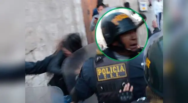 La joven recibió fue golpeada en el rostro