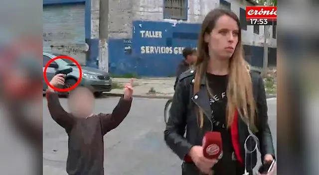 Reportera es amenazada por un menor Reportera es amenazada por un menor