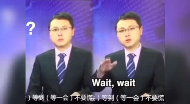 El periodista quiso terminar de grabar su programa