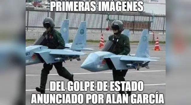 Con divertidos memes se burlan de Alan García Con divertidos memes se burlan de Alan García