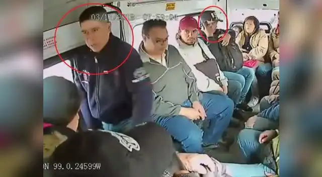 Asalto en bus de México se vuelve viral Asalto en bus de México se vuelve viral