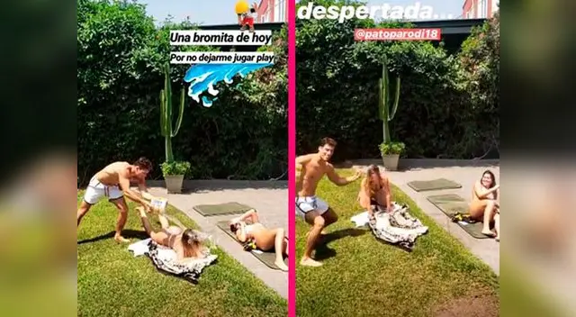 Instagram: Así reacciona Patricio Parodi con Flavia Laos al prohibirle jugar PlayStation