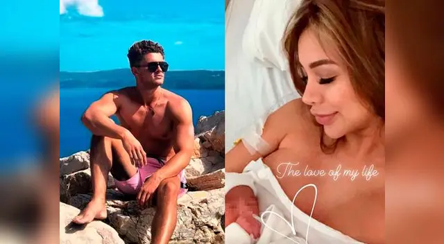 Paula Manzanal dio a luz a Valentino, pero su ex pareja ni se asomó