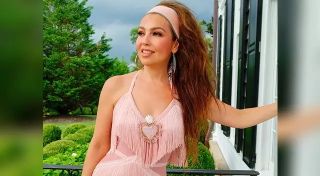 Thalía cuenta cómo se encontraba el día que grabó el video. Thalía cuenta cómo se encontraba el día que grabó el video.