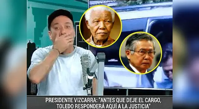 Carlos Galdos no pudo contener la risa que le produjo el oyente al realizar la comparación
