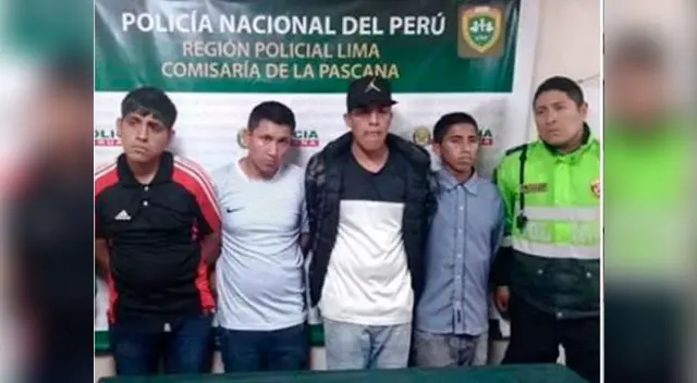 Poder Judicial de Lima Norte dictó 9 meses de prisión contra banda de asaltantes Poder Judicial de Lima Norte dictó 9 meses de prisión contra banda de asaltantes