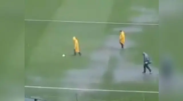 Encuentro se suspendió por torrencial lluvia Encuentro se suspendió por torrencial lluvia