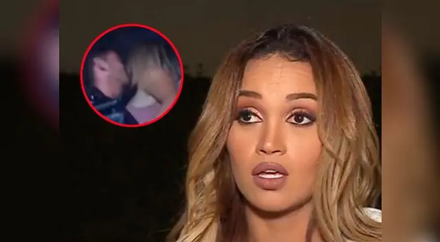 Angie Arizaga habló sobre su 'ampay' 