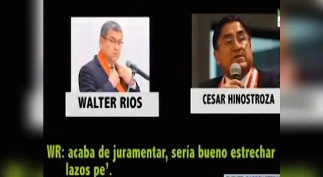 Ex juez supremo César Hinostroza se comunicaba con palabras claves con los integrantes de la organización criminal