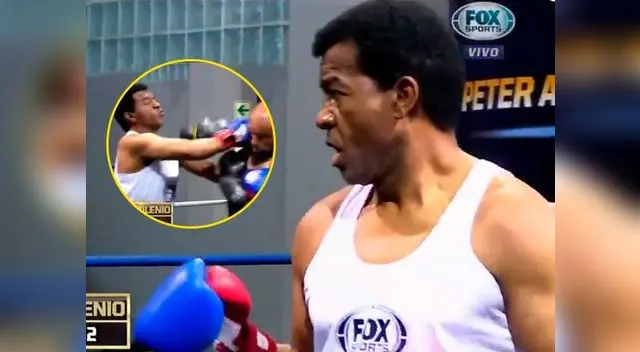 Julio César Uribe venció a Peter Arévalo en un combate de box Julio César Uribe venció a Peter Arévalo en un combate de box