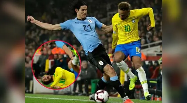 Brasil derrotó 1-0 a Uruguay con gol de Neymar tras la vía del penal