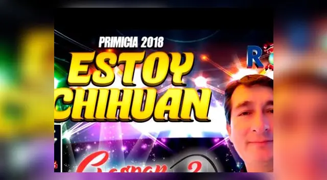 Portada del video en YouTube del huayno Estoy Chihuán