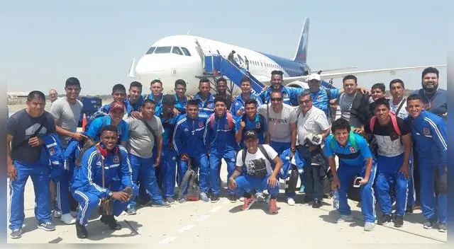 Alianza  Universidad de Huánuco a su llegada a Piura