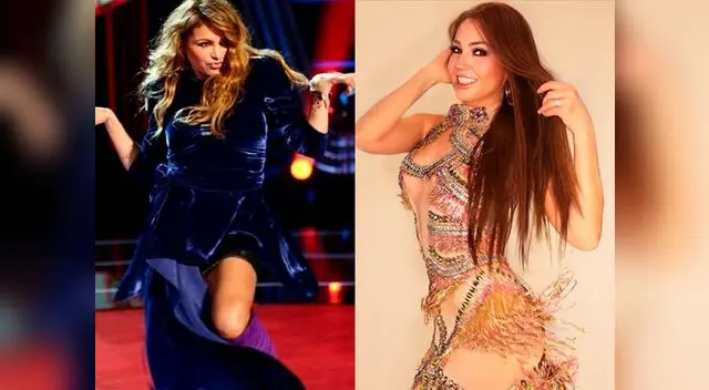 Thalía y Paulina Rubio participaron del concierto 'Las que mandan', que se realizó en Estados Unidos. Thalía y Paulina Rubio participaron del concierto 'Las que mandan', que se realizó en Estados Unidos.