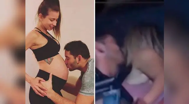 Angie Arizaga protagonizó ampay con un hombre que acababa de ser padre