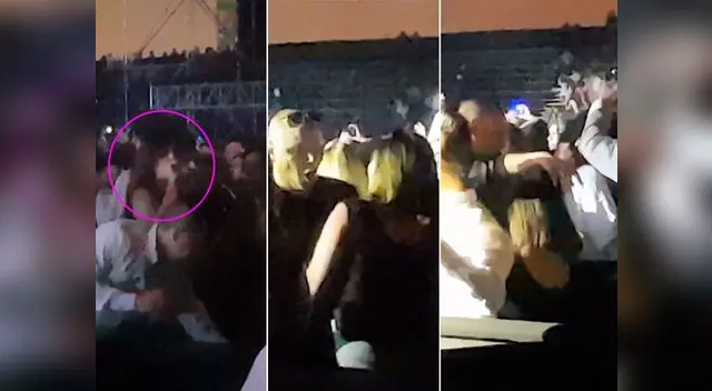 Tilsa Lozano le baila sensualmente a Carlos Cacho