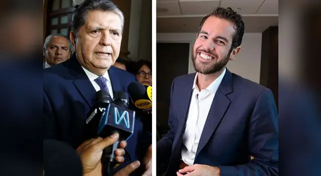 Alan García recibió visita de su hijo
