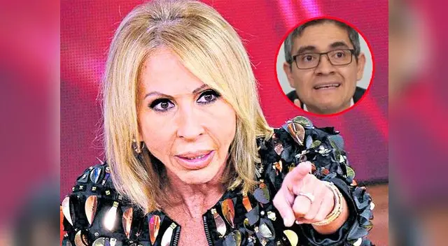 Laura Bozzo cuestionó el trabajo de José Domingo Pérez Laura Bozzo cuestionó el trabajo de José Domingo Pérez