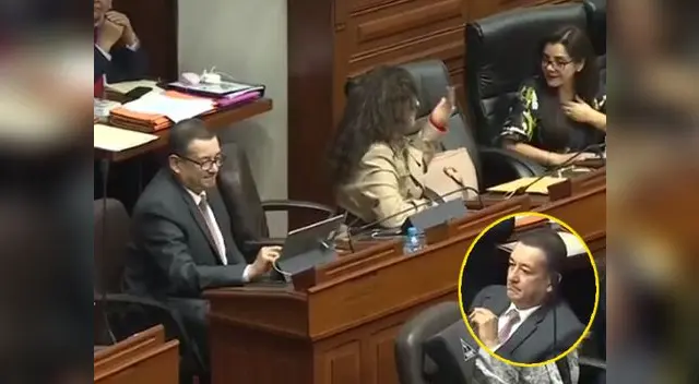 Rolando Reátegui regresó al Congreso