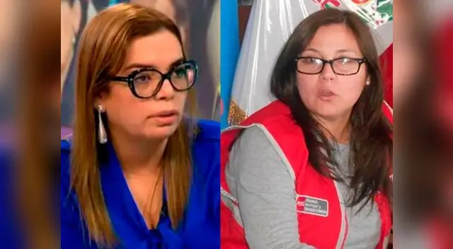 Milagros Leiva estalló en cólera contra la Ministra de la Mujer