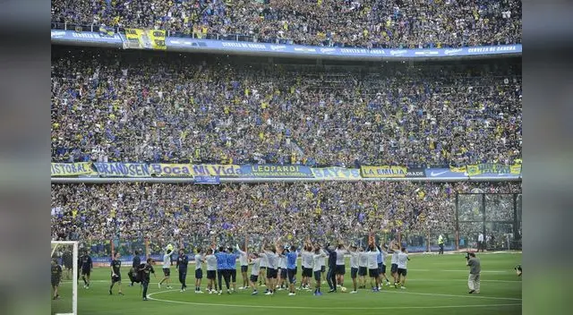 Boca recibió el respaldo de su hinchada Boca recibió el respaldo de su hinchada