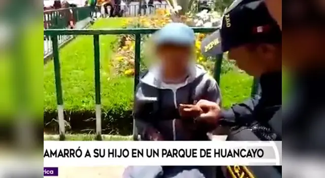 Denuncian que madre dejó a su atado a una reja Denuncian que madre dejó a su atado a una reja