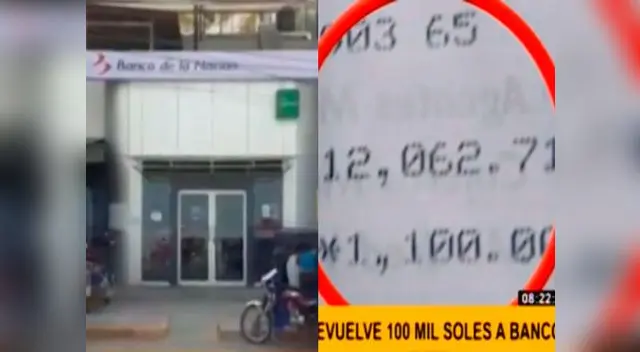 Profesora devolvió más de 100 mil soles a colegio Profesora devolvió más de 100 mil soles a colegio