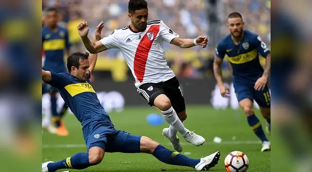 Choque River Plate vs. Boca Juniors podría llegar a los penales si en suplementario siguen empatados. Choque River Plate vs. Boca Juniors podría llegar a los penales si en suplementario siguen empatados.