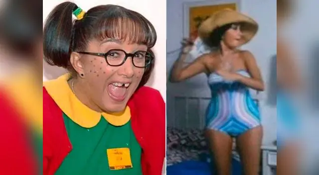 Las imágenes inéditas de La Chilindrina con poca ropa han paralizado Internet