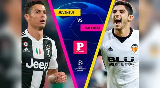 Juventus vs. Valencia se miden esta tarde a las 3:00 p.m. y podrás vivir el partidazo en El Popular