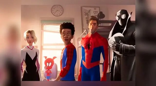 Imagen de la película de animación 'Spider-Man: Un nuevo universo' Imagen de la película de animación 'Spider-Man: Un nuevo universo'
