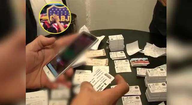 Hallan entradas imprimidas en el Monumental que eran destinadas a barristas