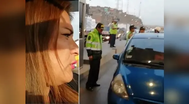 Protestó durante más de una hora