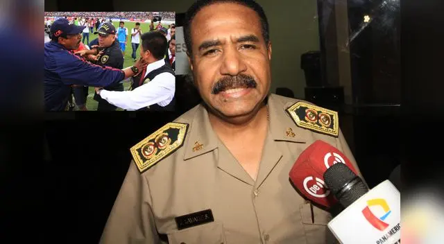 El comandante General de la Policia Nacional Perú, José Lavalle El comandante General de la Policia Nacional Perú, José Lavalle