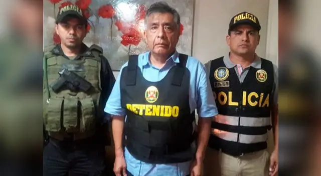 Ministerio Público y la PNP capturó al alcalde de Chiclayo, David Cornejo Chinguel Ministerio Público y la PNP capturó al alcalde de Chiclayo, David Cornejo Chinguel