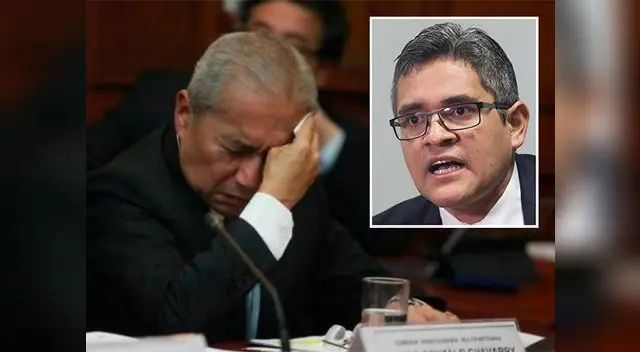 Domingo Pérez interrogó por casi 2 horas a Pedro Chávarry Domingo Pérez interrogó por casi 2 horas a Pedro Chávarry