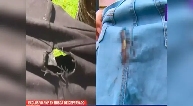 Nuevas víctimas del corta nalgas 