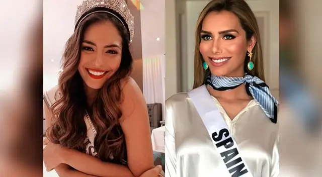 Miss Perú respalda a Miss España Miss Perú respalda a Miss España