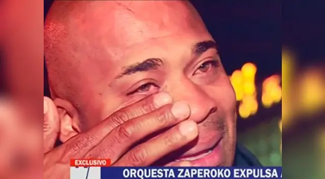 Animador lloró tras conocerse que fue despedido de la agrupación salsera Animador lloró tras conocerse que fue despedido de la agrupación salsera