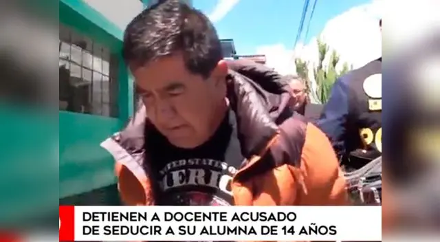 Detienen a docente que acosaba a su alumna 