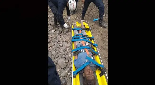 Hombre aparentemente ebrio fue rescatado por la policía