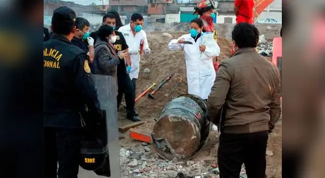 Villa El Salvador: mujer fue asesinada y enterrada en un cilindro