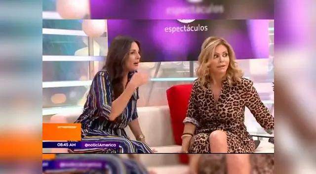 Gisela Valcárcel entró en 'shock' al enterarse que Mayra Goñi y Fabio Agostini terminaron