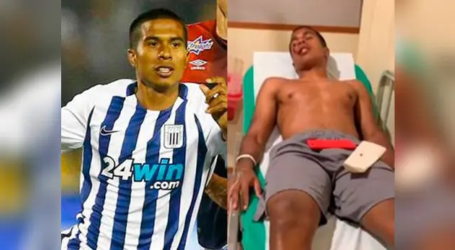 Jugador de Alianza Lima recibe golpiza 