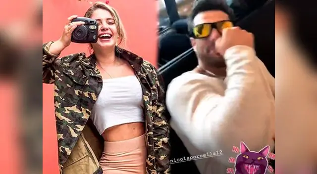 Flavia Laos le hizo pesada broma a Nicola Porcella Flavia Laos le hizo pesada broma a Nicola Porcella