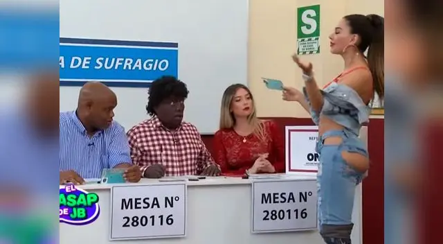 El Wasap de JB parodió el referéndum 2018 El Wasap de JB parodió el referéndum 2018