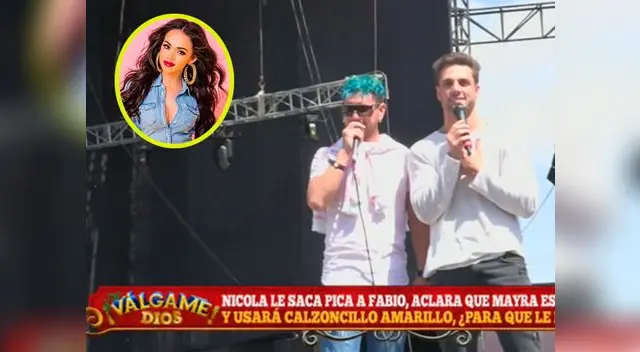 Nicola Porcella sorprendió con comentario sobre Mayra Goñi