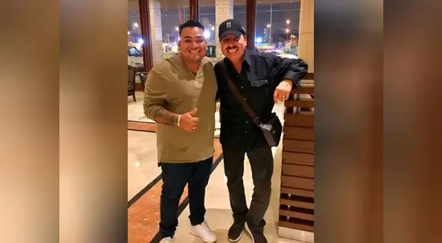 Josimar con el maestro Isidro Infante