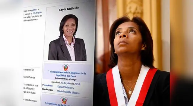 Leyla Chihuán es “troleada” en Wikipedia con curioso dato bibliográfico Leyla Chihuán es “troleada” en Wikipedia con curioso dato bibliográfico